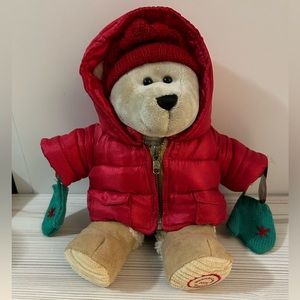 Starbucks Bearista 2006 51st Edition Red Parka